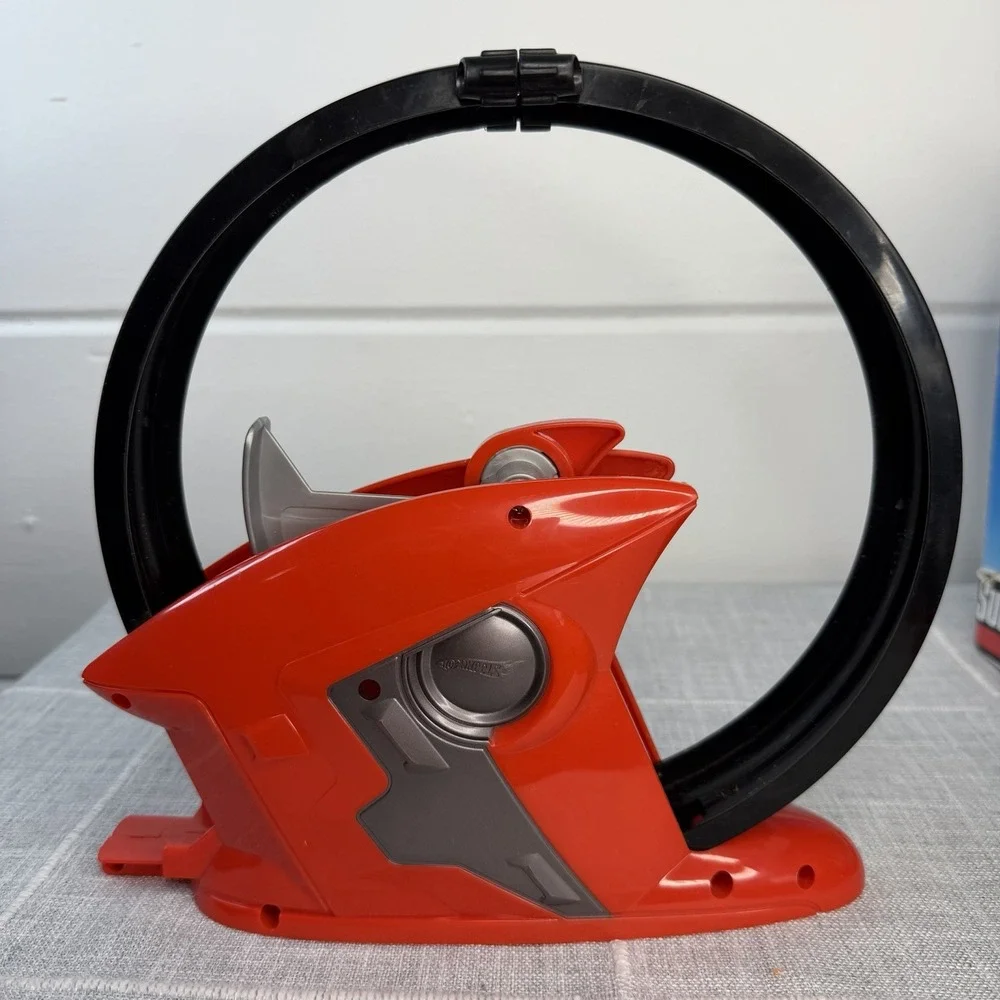 Hot Wheels 2009 Super Loop Launcher Discontinued  Red Black for Hot Wheel Tracks